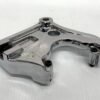 CH114 (2) Harley Chrome Rear Brake Caliper Bracket 3/4" AXLE 44204-90 for 1991-99 Dyna FXD