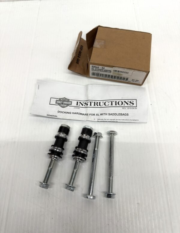 CH115 (1) OEM Harley Detachables Docking Hardware Kit 53544-04 for 2004-later Sportster XL