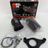 CH117 (3) K&N Performance Air Intake System Black 57-1139 for Harley Touring