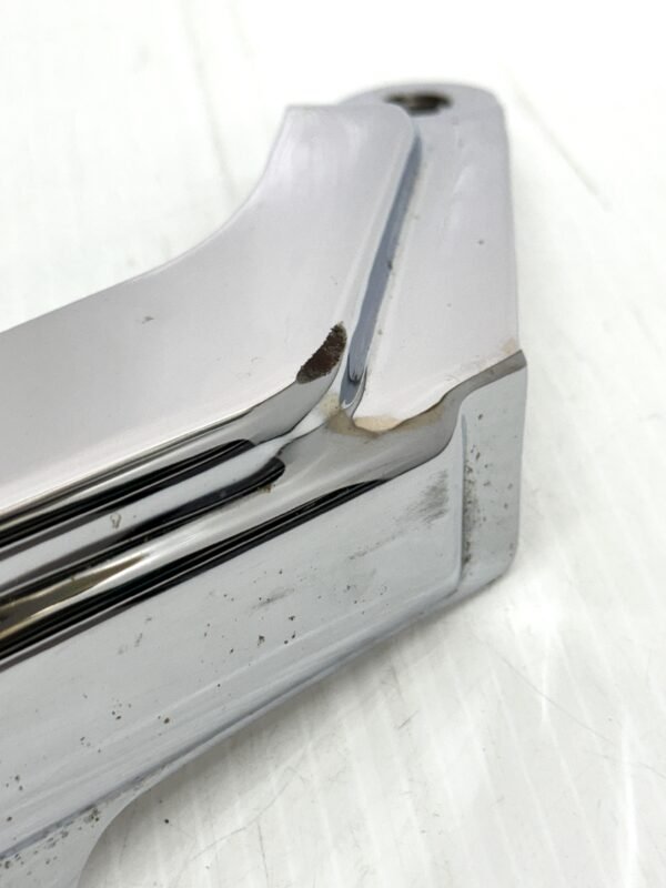 Original Harley Chrome Rear Upper Belt Guard for FXR