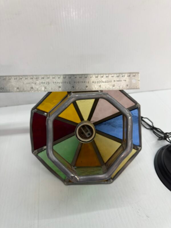 Columbia Electric LTD Stained Leaded Multicolor Glass Lamps Pendant Ceiling Lights