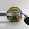Columbia Electric LTD Stained Leaded Multicolor Glass Lamps Pendant Ceiling Lights