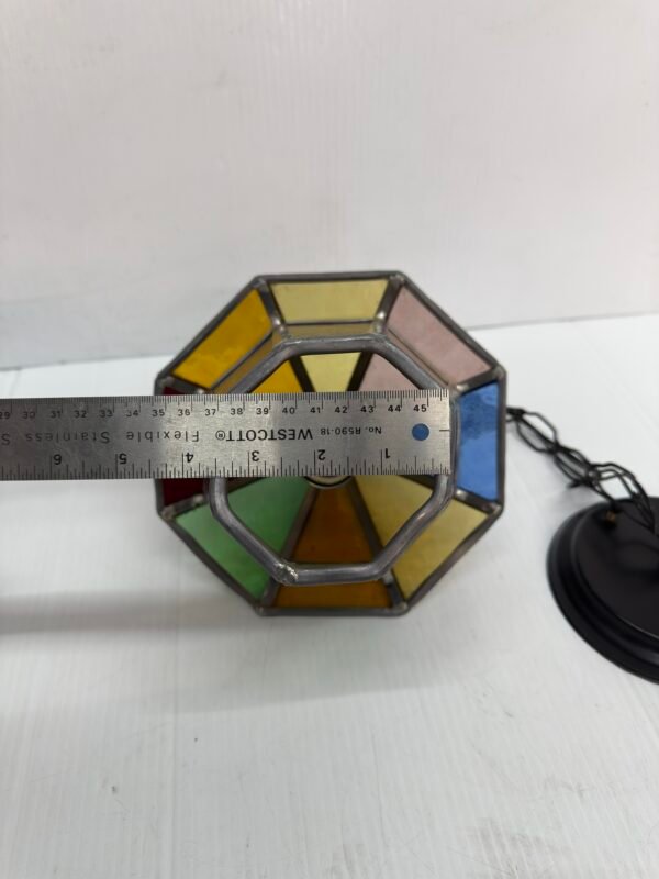 Columbia Electric LTD Stained Leaded Multicolor Glass Lamps Pendant Ceiling Lights