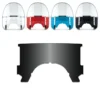 CH135 (1) National Cycle Replacement Adjustable Lower Window Black 23013 for Early Electra Glide