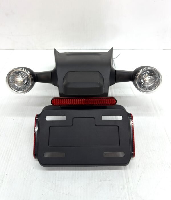 OEM Harley Rear License Plate Frame & Turn Signal Assembly for Pan America