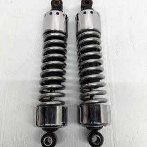 OEM Harley Rear Suspension Chrome Coil Shocks 13" Dyna Sportster
