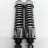 CH150 (2) OEM Harley Rear Suspension Chrome Coil Shocks 13" Dyna Sportster