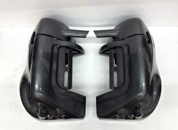 CH16 (1) OEM Harley Grey Lower Vented Leg Fairings For Touring Electra Street Road Glide 83-13