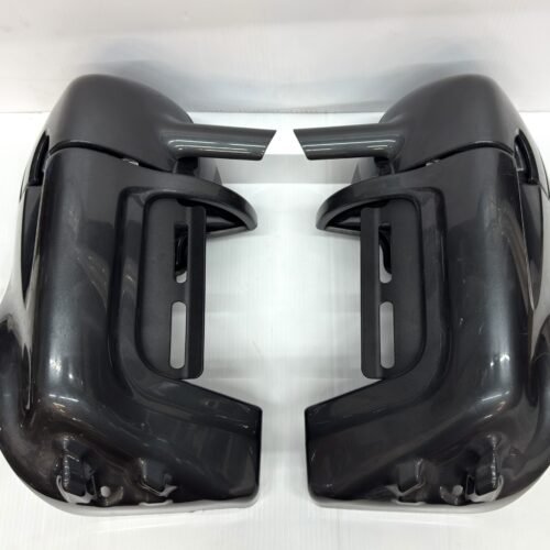 OEM Harley Grey Lower Vented Leg Fairings For Touring Electra Street Road Glide 83-13