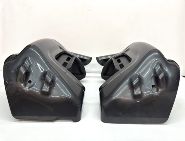 CH16 (2) OEM Harley Grey Lower Vented Leg Fairings For Touring Electra Street Road Glide 83-13