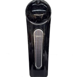 CH17 (1) OEM Harley Tank Dash Console Gloss Black 69214-08 ’08-later Street Glide, Road Glide Used, has scratches