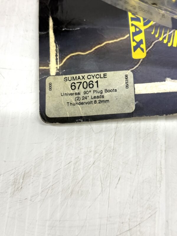Sumax Cycle Universal 8.2mm Spark Plag Wire 90° 24" Leads 67061