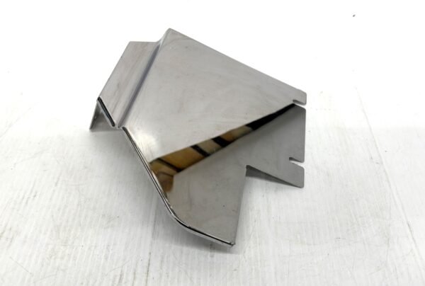 OEM Harley Chrome Transmission Side Cover 66377-82A for 1980–1986 Shovelhead FLT/FLTC Touring