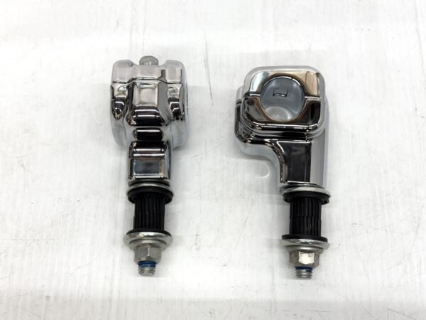 CH187 (1) Harley 1.25" Handlebar Top Clamp and Risers for 2007-2024 Fat Boy