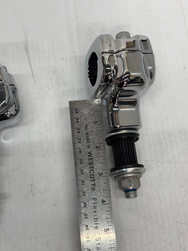 CH187 (5) Harley 1.25" Handlebar Top Clamp and Risers for 2007-2024 Fat Boy