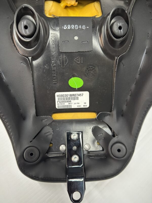 OEM Harley Black Solo Seat P52000496 2018-22 FXLRS FXLRST Softail Low Rider