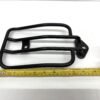 Harley Black Steel Rear Fender Luggage Rack Solo Seat 2004-19 Sportster 883 X