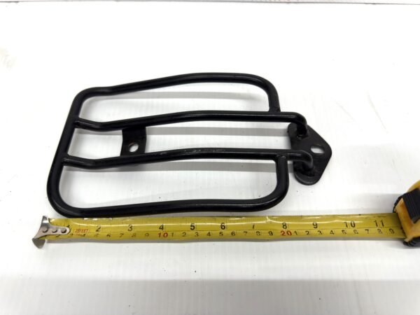 Harley Black Steel Rear Fender Luggage Rack Solo Seat 2004-19 Sportster 883 X