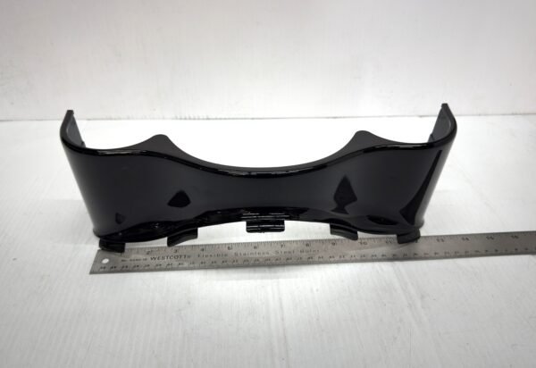 CH227 (2) OEM Harley Black Batwing Fairing Skirt 57000257 for 2014-2022 Touring