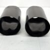 CH243 (5) OEM Harley Black Upper Fork Slider Covers for Touring