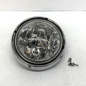 OEM Harley 7" Dual Halogen Headlight with Mounting Ring 67700064 for 14-22 Touring