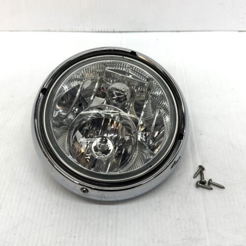 OEM Harley 7″ Dual Halogen Headlight with Mounting Ring 67700064 for 14-22 Touring