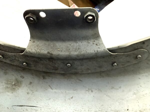 CH25 (8) OEM Harley Grey Front Fender 2014-2023 Road Glide
