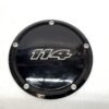 CH258 (1) OEM Harley 114 Derby Cover Black 25700389 for 2017-2021 Touring