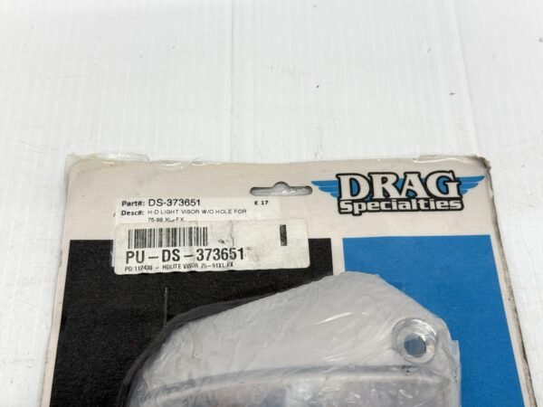 Drag Specialties Headlight Visor DS-373651 for 1975-1998 Harley XL FX