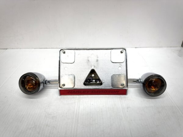 CH265 (1) Harley Turn Signal Relocation Bar, Lights and License Plate for Sportster Dyna