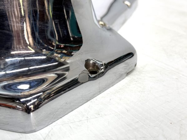 CH275 (4) OEM Harley Chrome Outer Primary Cover 60506-82A for 1970-84 Harley Shovelhead FX FL