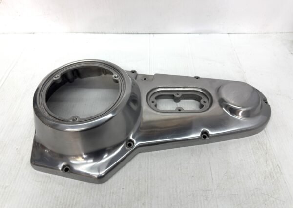 CH276 (3) OEM Harley Polished Outer Primary Cover 60506-82A for 1970-84 Harley Shovelhead FX FL