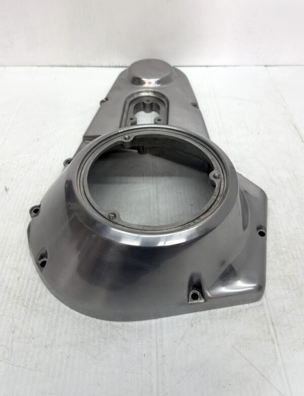 CH276 (5) OEM Harley Polished Outer Primary Cover 60506-82A for 1970-84 Harley Shovelhead FX FL