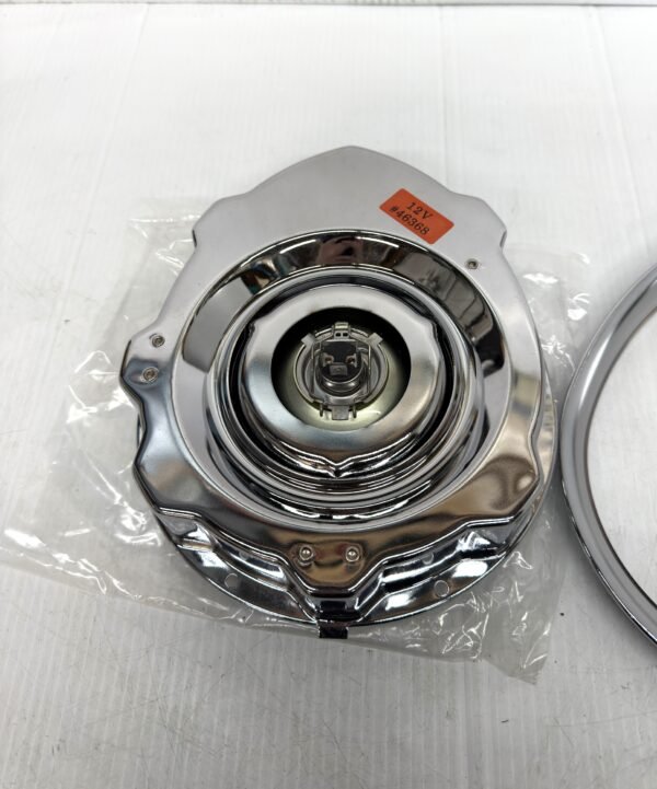 CH280 (4) Custom Chrome Head Light Kit fits 2000 Indian Chief Housing 66-006 12VH4