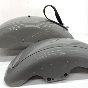 CH29 (1) OEM Harley Billiards Grey Rear & Front Fenders 59500534, 58900267 with Tail L