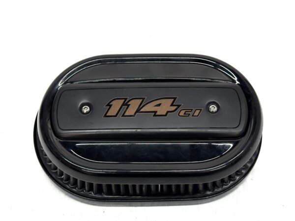 OEM Harley Milwaukee M8 114 Ventilator Air Cleaner Black 29000148 for 2017-2023