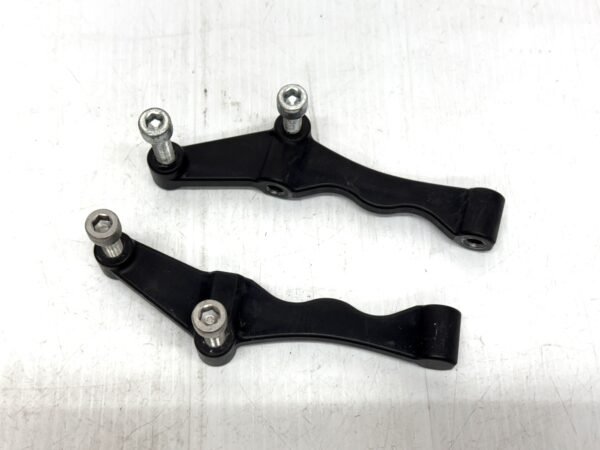 CH297 (2) Radial Caliper Mount Adapter Brackets for Harley Touring