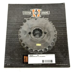 Custom Chrome Spline Motor Sprocket 25T 18337 for 1955-84 Harley  Big Twin