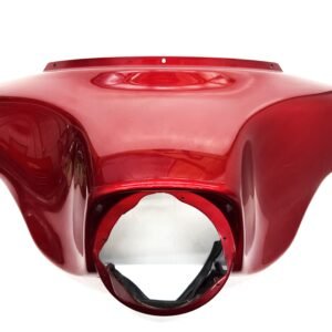 CH30 (1) OEM Harley Batwing Red Front Headlight Fairing Cover Panel 58503-05A 2005-201
