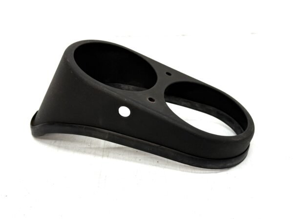 CH302 (2) Harley Speedometer Tach Console Dash Cover Black for FXR Dyna Low Rider