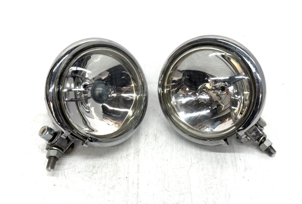 1 Pair Harley Davidson Motorcycle Spot Lights Sealed Beam
