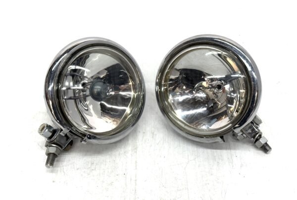 1 Pair Harley Davidson Motorcycle Spot Lights Sealed Beam