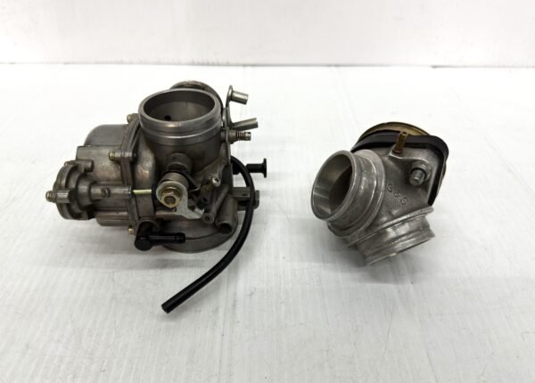 CH310 (1) Harley Davidson Keihin Butterfly PA40B Carburetor and S&S Intake Manifold