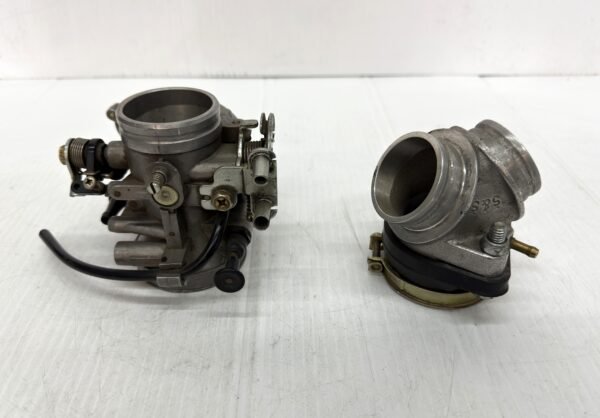 CH310 (2) Harley Davidson Keihin Butterfly PA40B Carburetor and S&S Intake Manifold