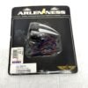 Arlen Ness Deep-Cut Turn Signal Fire Ring Red Lens, Black 12-751 for Harley