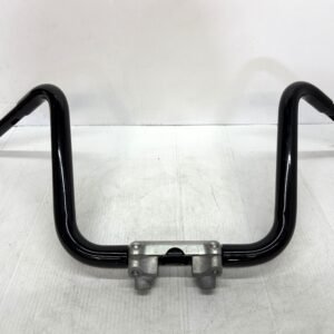 Harley Black Handlebar 13" Rise, 33.5" Width with Risers  and Top Clamp