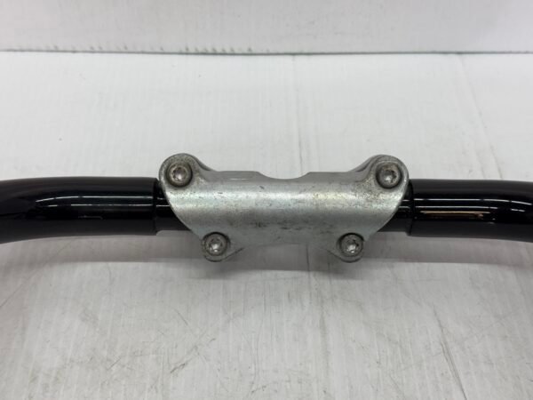 CH312 (10) Harley Black Handlebar 13" Rise, 33.5" Width with Risers and Top Clamp
