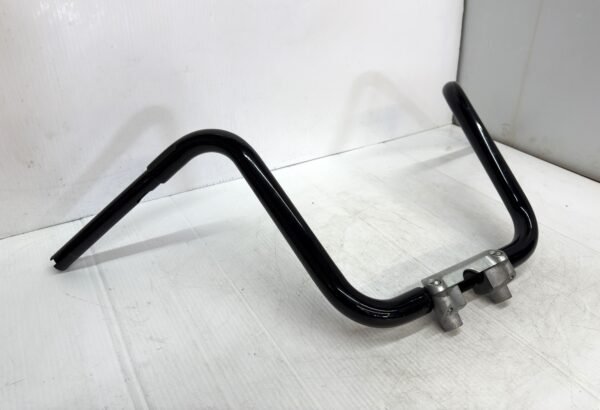 CH312 (2) Harley Black Handlebar 13" Rise, 33.5" Width with Risers and Top Clamp