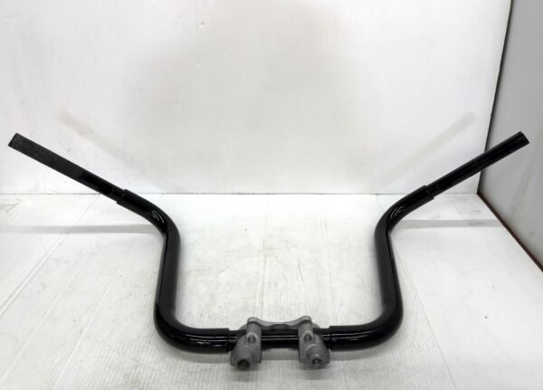 CH312 (3) Harley Black Handlebar 13" Rise, 33.5" Width with Risers and Top Clamp