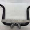 CH312 (8) Harley Black Handlebar 13" Rise, 33.5" Width with Risers and Top Clamp